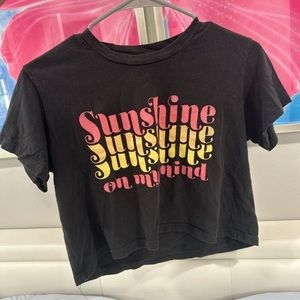 Summer Sunshine Preppy Crop Top